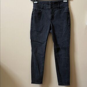 Ann Taylor High Rise Dark Jeans